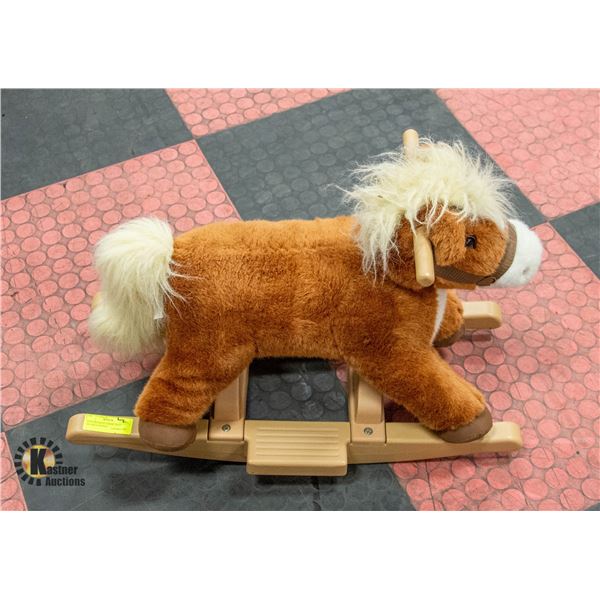 PONY ROCKING HORSE THAT SPEAKS & MOVES