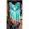 Image 1 : 2 TYE DIED SUN TOPS WITH TAGS ONE SIZE FITS MOST