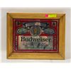 Image 1 : VINTAGE GENUINE BUDWEISER SIGN