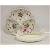 Image 1 : PAIR OF ESTATE FINE CHINA SERVING DISHES