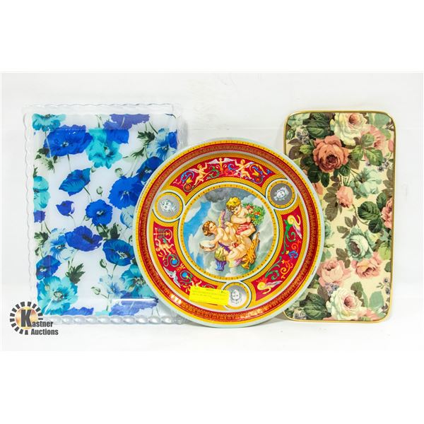 VINTAGE MISCELLANEOUS TRAYS – METAL TRUMPETER