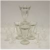 Image 1 : VINTAGE (4) PARFAIT GLASSES / (4) ETCHED