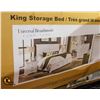 Image 4 : NEW INCOMPLETE KING STORAGE BED 2 OF 3 BOXES
