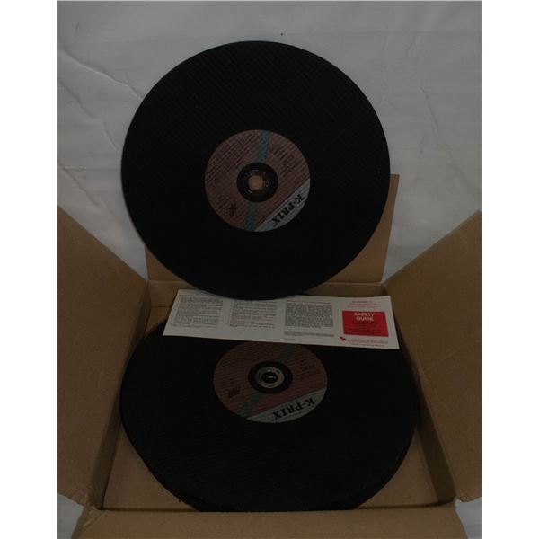BOX OF 10 K-PRIX STONE CUTTING WHEELS 14X1/8X20MM
