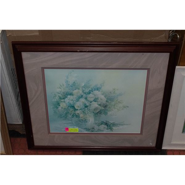 LENA LUI PRINT SIGNED WITH COA "ROSE FAIRIES"