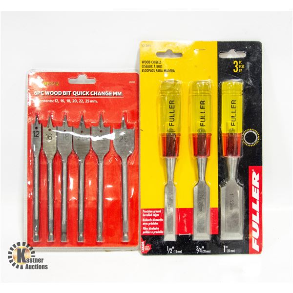 SEALED FULLER TOOLS 3PC WOOD