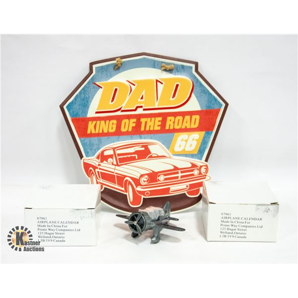 NEW (2) AIRPLANE PERPETUAL