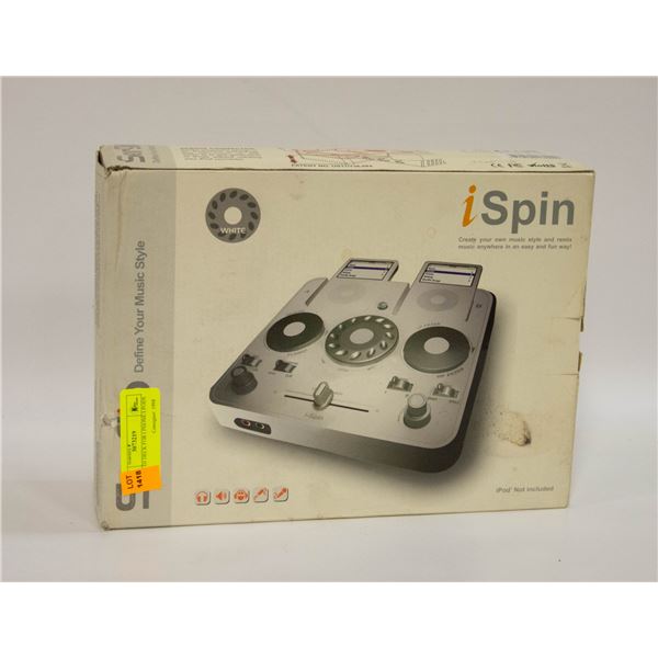 I SPIN DJ DECK FOR I PHONE/I PODS