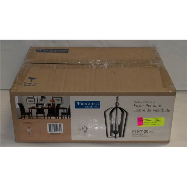 BRAND NW 3 LIGHT HANGING CEILING FIXTURE