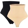 Image 2 : 2 PAIRS SEXY WG WOMENS WAIST TUMMY BODY SHAPER