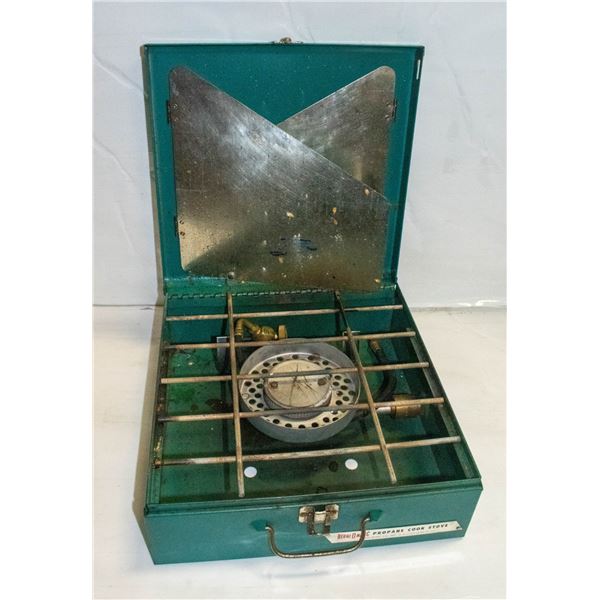 BERNZOMATIC PROPANE COOK STOVE, WORKS