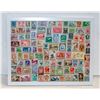 Image 1 : WORLD STAMP COLLECTION UNDER GLASS,