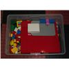 Image 1 : BIN WITH VINTAGE LEGO DUPLO