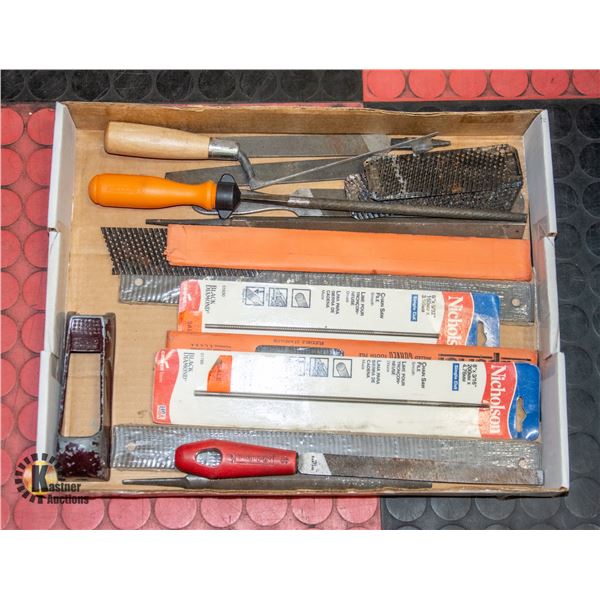 FILES AND RASPS 18PC ASSORTED