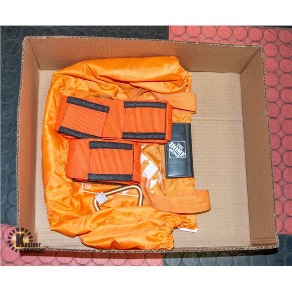 HOMEDEPOT FOREARM FORKLIFT STRAPS WITH BAG AND