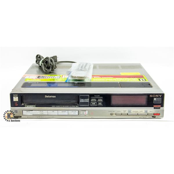 SONY BETAMAX SL-HFR60 WITH REMOTE