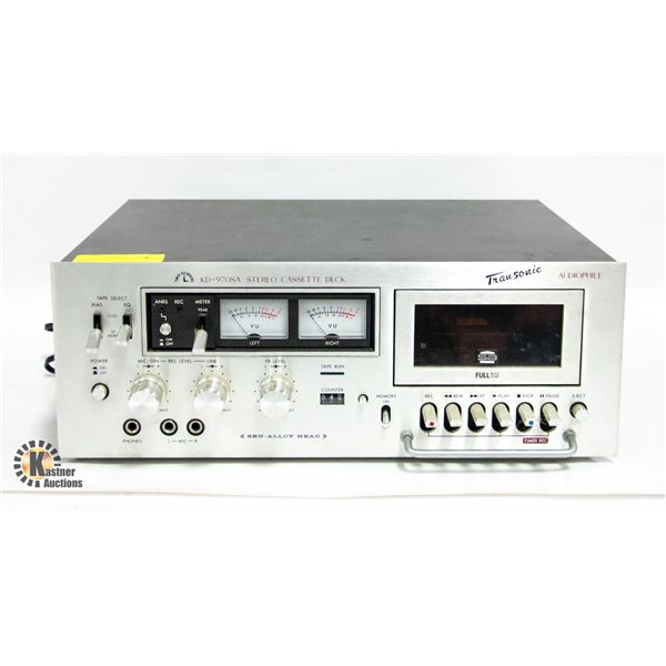 STEREO CASSETTE DECK TRANSONIC KD-970SA