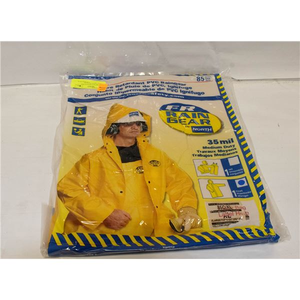 NORTH FIRE RETARDANT PVC RAINCOAT MEDIUM DUTY