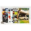 Image 1 : LOT OF 9 CAR MAGAZINES 5 CAR & DRIVER,