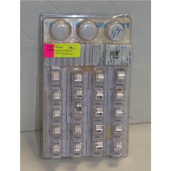 BABY/CHILD SAFETY CUPBOARD LOCKS WITH MAGNETIC KEY