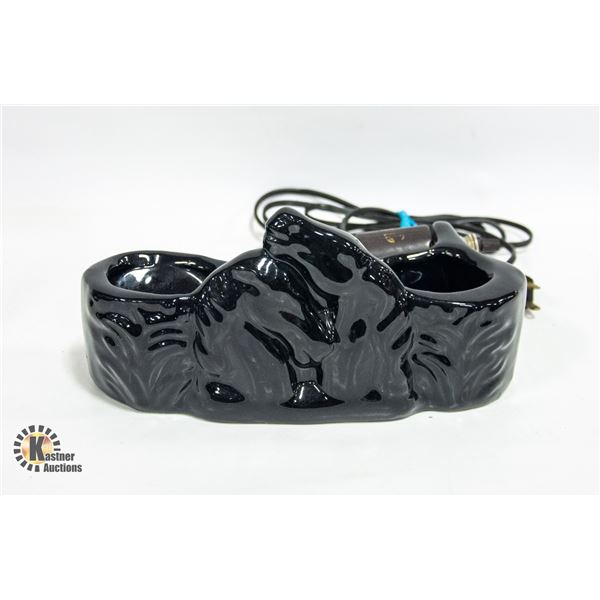 VINTAGE 1950S GILNER TV LAMP WITH PLANTER