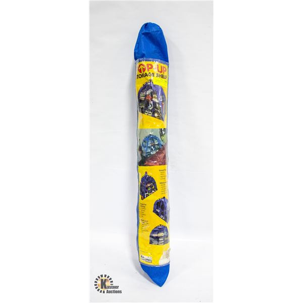 CAMP SMART POP-UP STORAGE SHELF/TENT IN