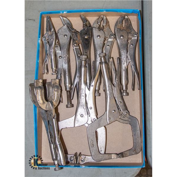 VISE GRIPS 8 PC