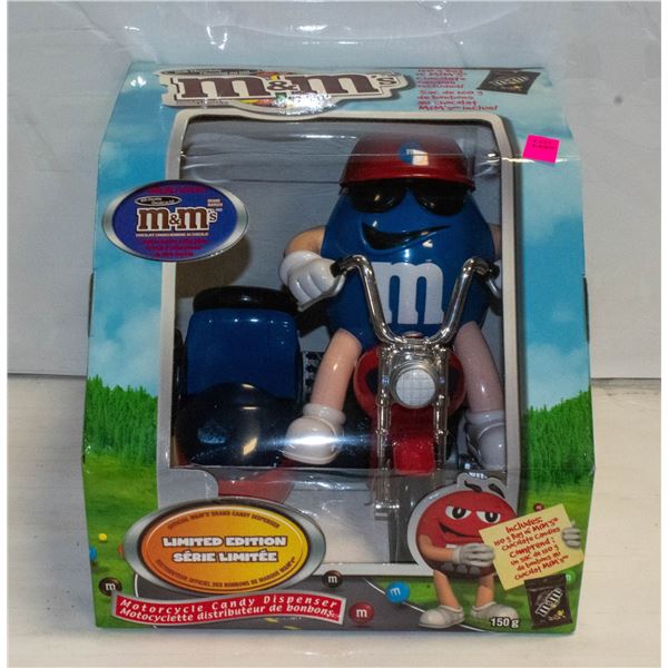 NEW COLLECTORS M&M MOTORCYCLE