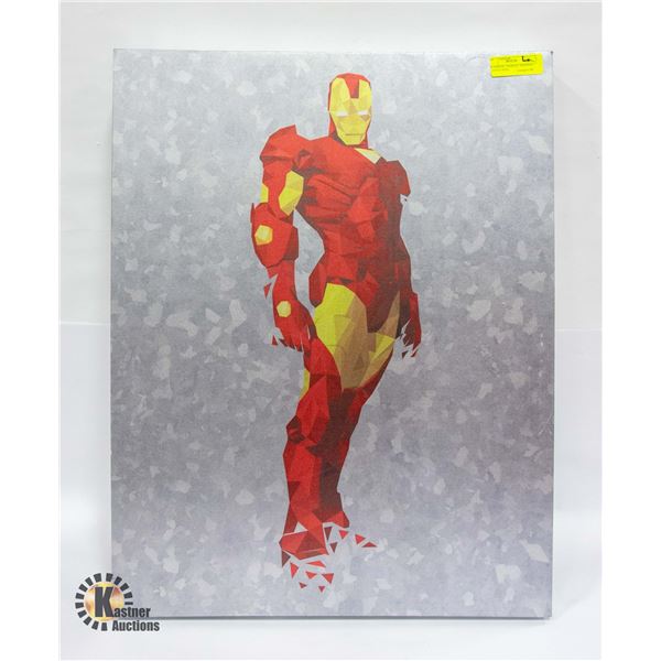 MARVEL IRONMAN CANVAS WALL