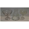 Image 1 : 3 PC OF GLASS WARE AND CYRSTAL