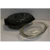 Image 1 : PACKAGE OF 3 BACKING DISHES WITH LIDS