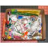 Image 1 : BOX FULL OF ARTS & CRAFTS SUPPLIES INCL.