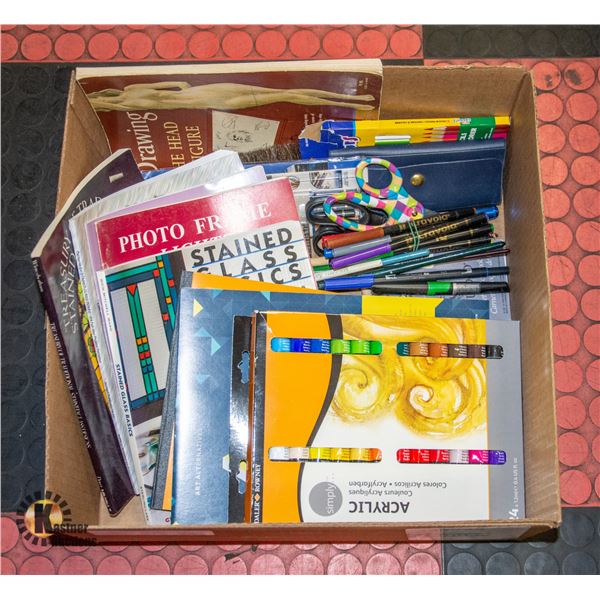 BOX WITH ART PRODUCTS INCL. 4 SKETCHING