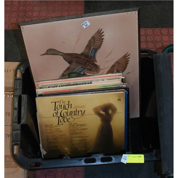 BIN OF RECORDS AND MORE