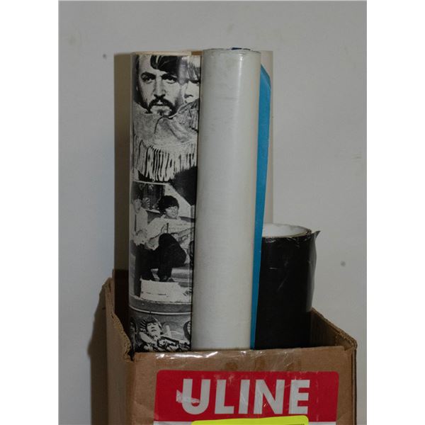 BOX OF OLD BEATLES POSTER