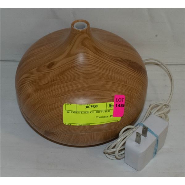 OIL DIFFUSER - FAUX WOOD