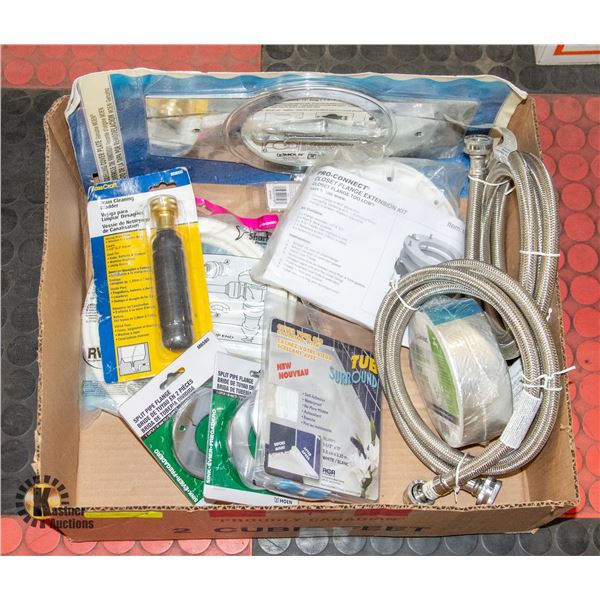 PLUMBING SUPPLIES ASSORTED NEW