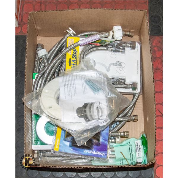 PLUMBING SUPPLIES ASSORTED NEW