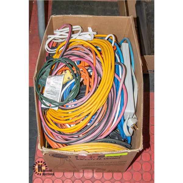 EXTENSION CORDS, SURGE PROTECTORS, INDOOR/OUT
