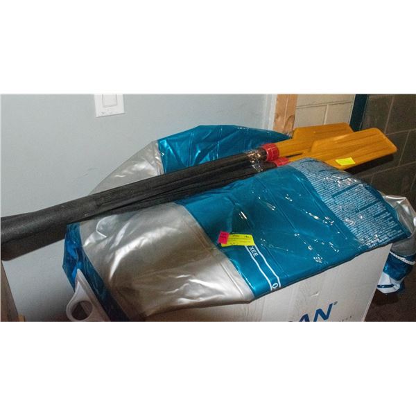 INTEX CLUB 200,INFLATING BOAT,2 PERSON,2 OARS