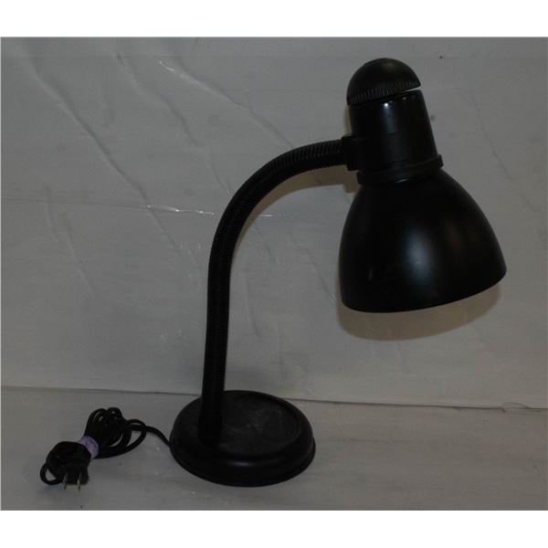 BLACK FLEXIBLE TABLE LAMP