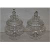Image 1 : APOTHECARY JARS SET OF 2