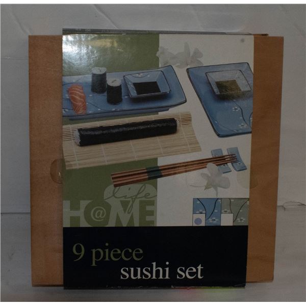 NEW 9 PIECE SUSHI SET