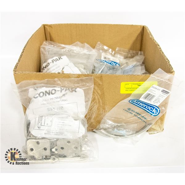 AMEROCK HOME HARDWARE BRUSHED NICKEL HINGES