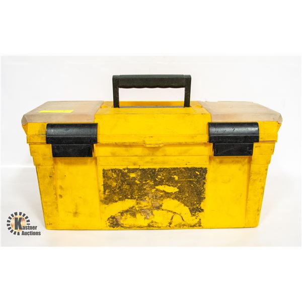 TOOLBOX WITH ELECTRICAL SUPPLIES