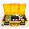 Image 2 : TOOLBOX WITH ELECTRICAL SUPPLIES