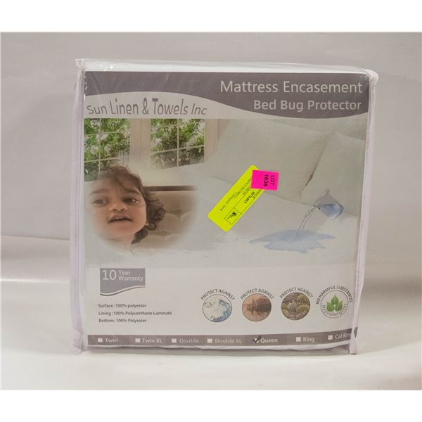 QUEEN MATTRESS ENCASEMENT/BEDBUG
