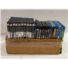 Image 1 : BOX OF 20+ BLURAY AND GAMES