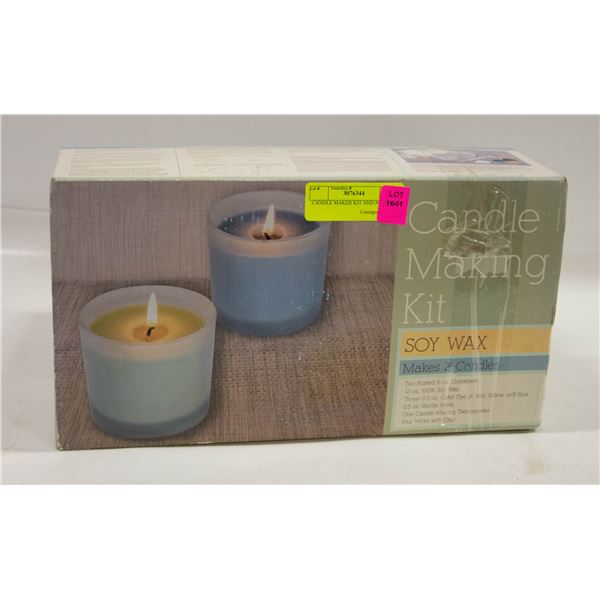 CANDLE MAKER KIT AND NEW IRON