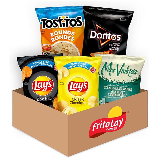 NEW CASE OF FRITO LAY FUN TIMES VARIETY CHIP MIX